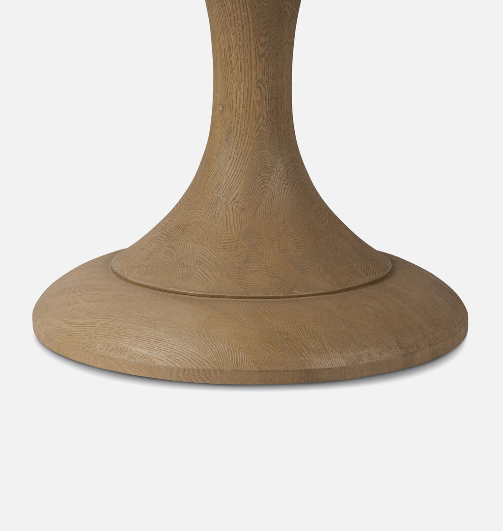 Eastman Round Dining Table 48' Light Oak