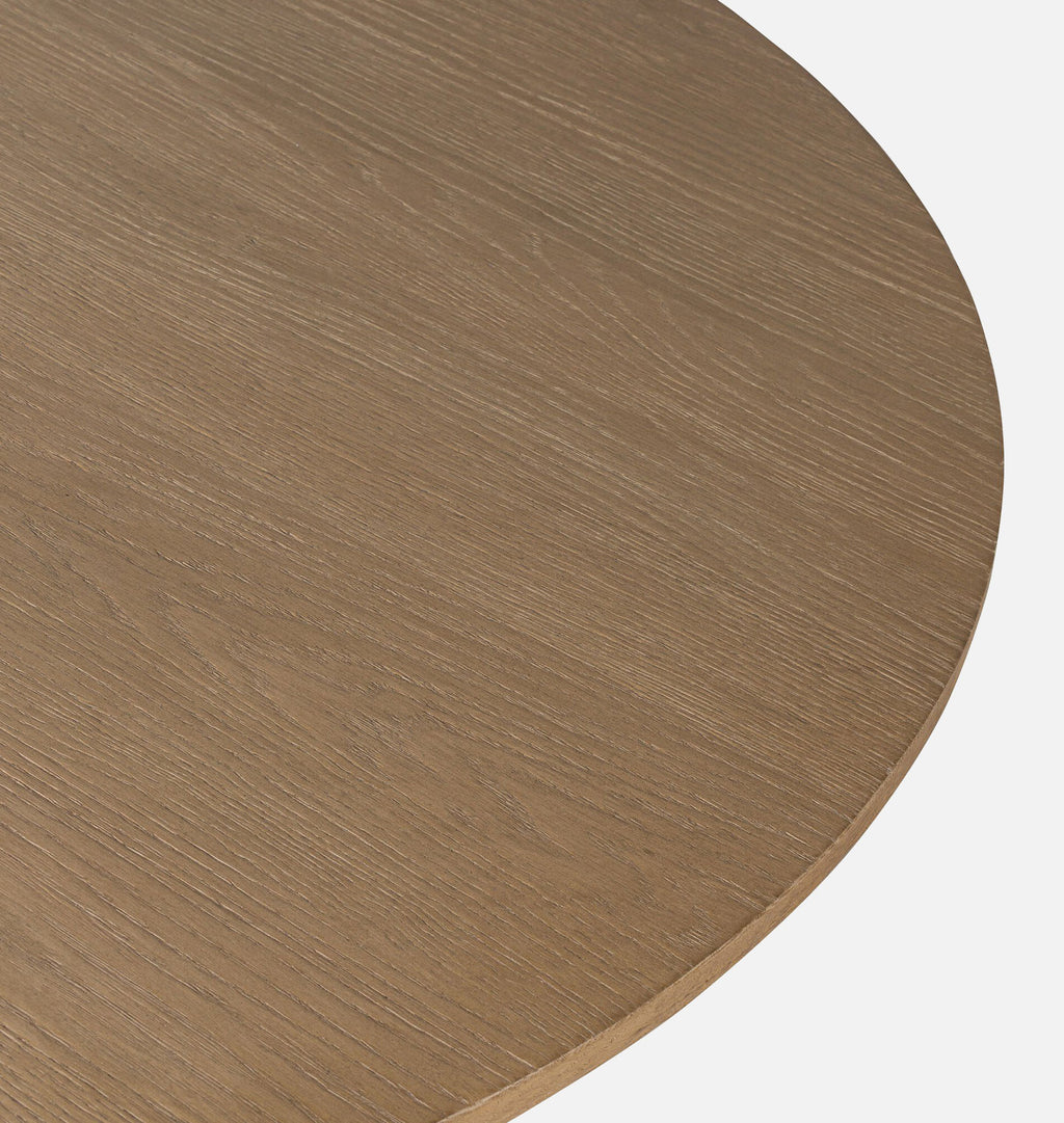 Eastman Round Dining Table 48' Light Oak