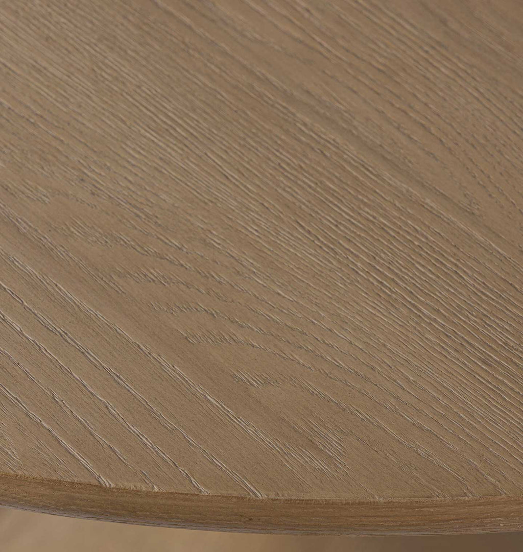 Eastman Round Dining Table 48' Light Oak