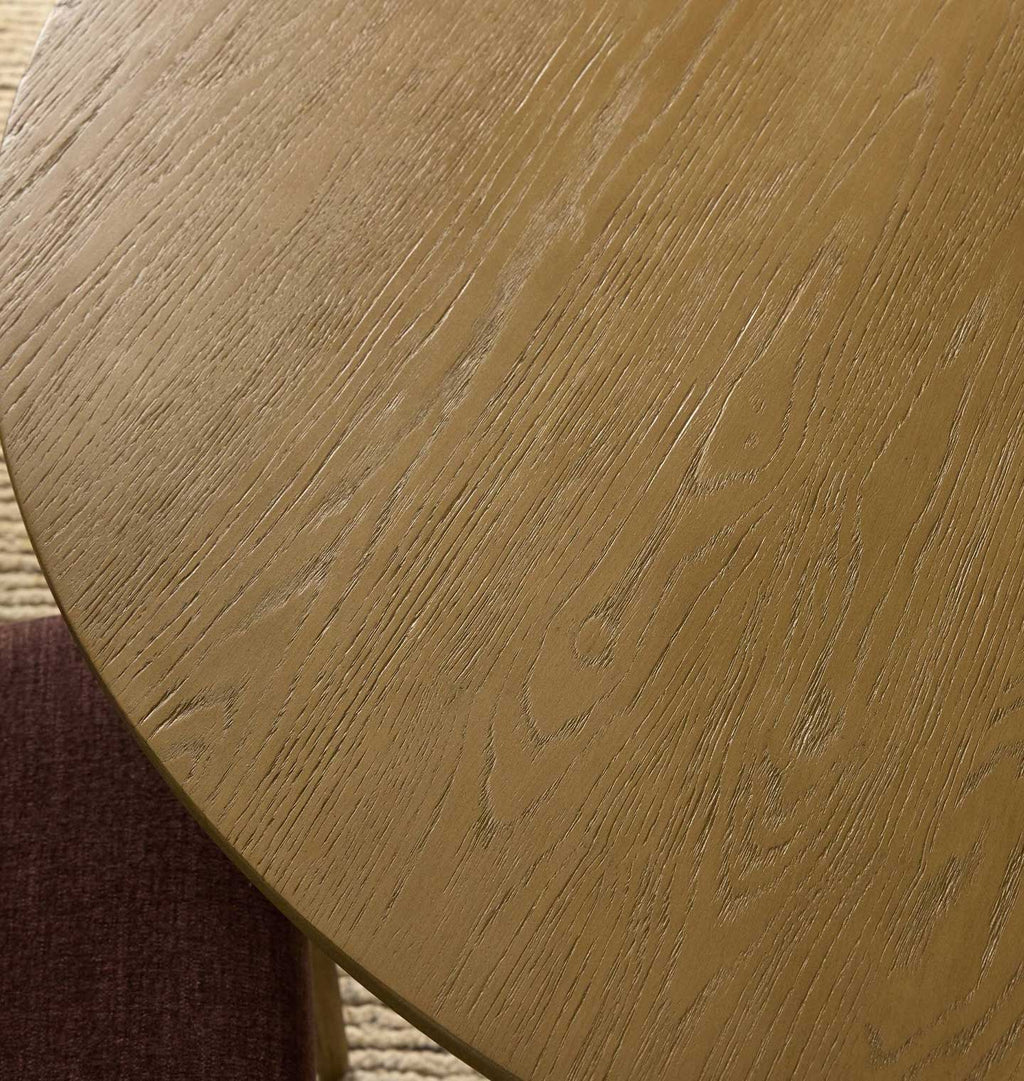 Eastman Round Dining Table 48' Light Oak