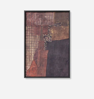 Enrico Red / Pink 21" x 31"  Wall Art