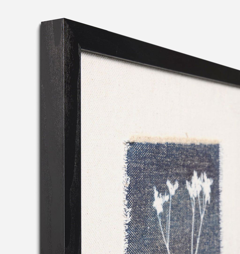 Ferris Blue / Ivory 18" x 22" Wall Art