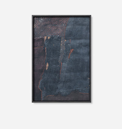 Rafael Blue / Black 21" x 31"  Wall Art