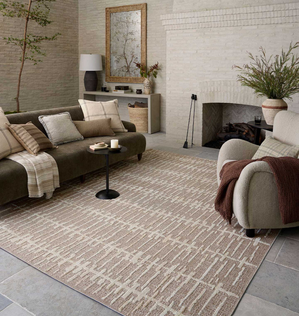 Bexley BEX-02 Taupe / Natural Area Rug