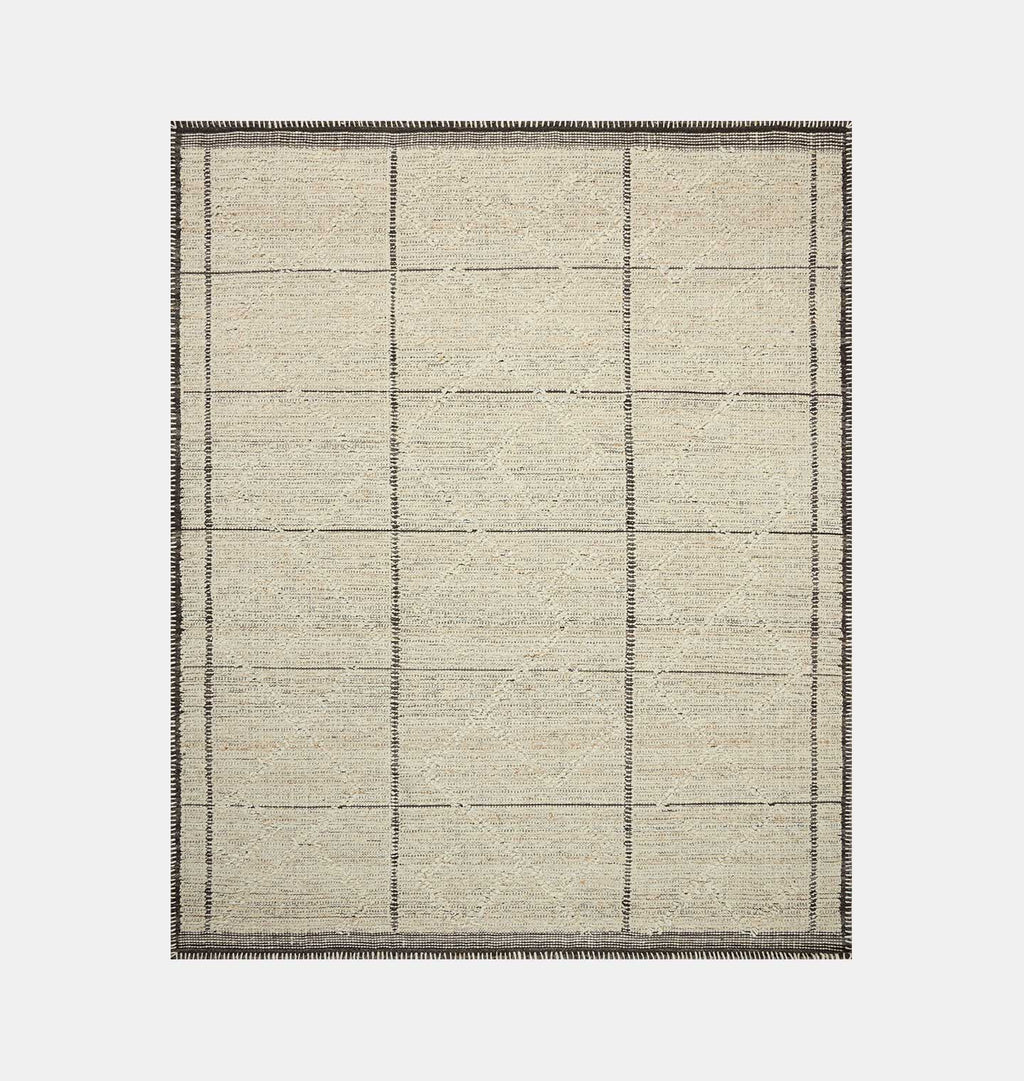 Bowie BOE-01  Ivory / Mocha Area Rug