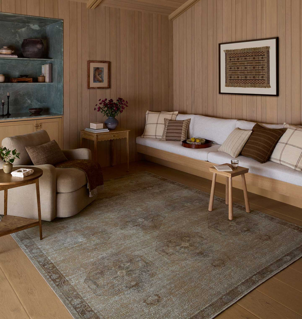 Cambria CBR-02 Mist / Natural Area Rug