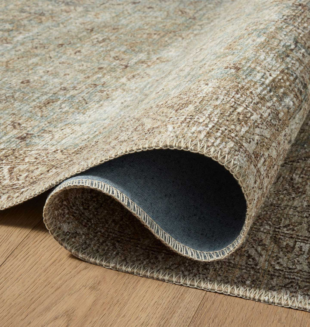 Cambria CBR-05 Aqua / Natural Area Rug