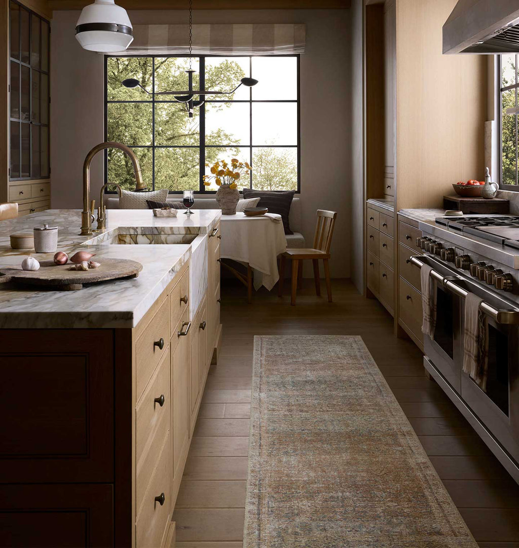 Cambria CBR-08 Ocean / Brick Area Rug