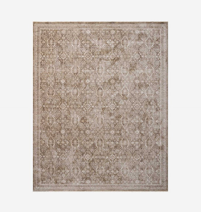 Ethel ETH-05 Olive / Natural Rug