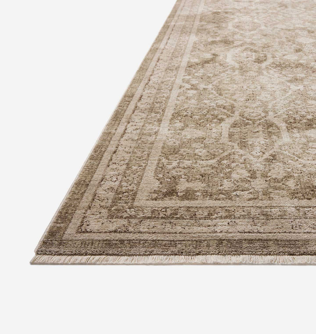Ethel ETH-05 Olive / Natural Rug