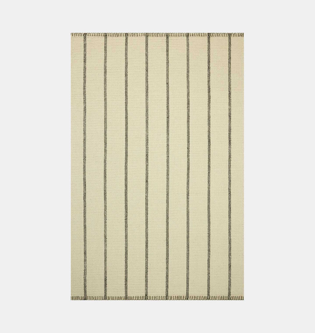 Harlan HLN-01 Ivory / Charcoal Area Rug