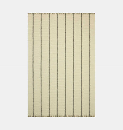 Harlan HLN-01 Ivory / Charcoal Area Rug
