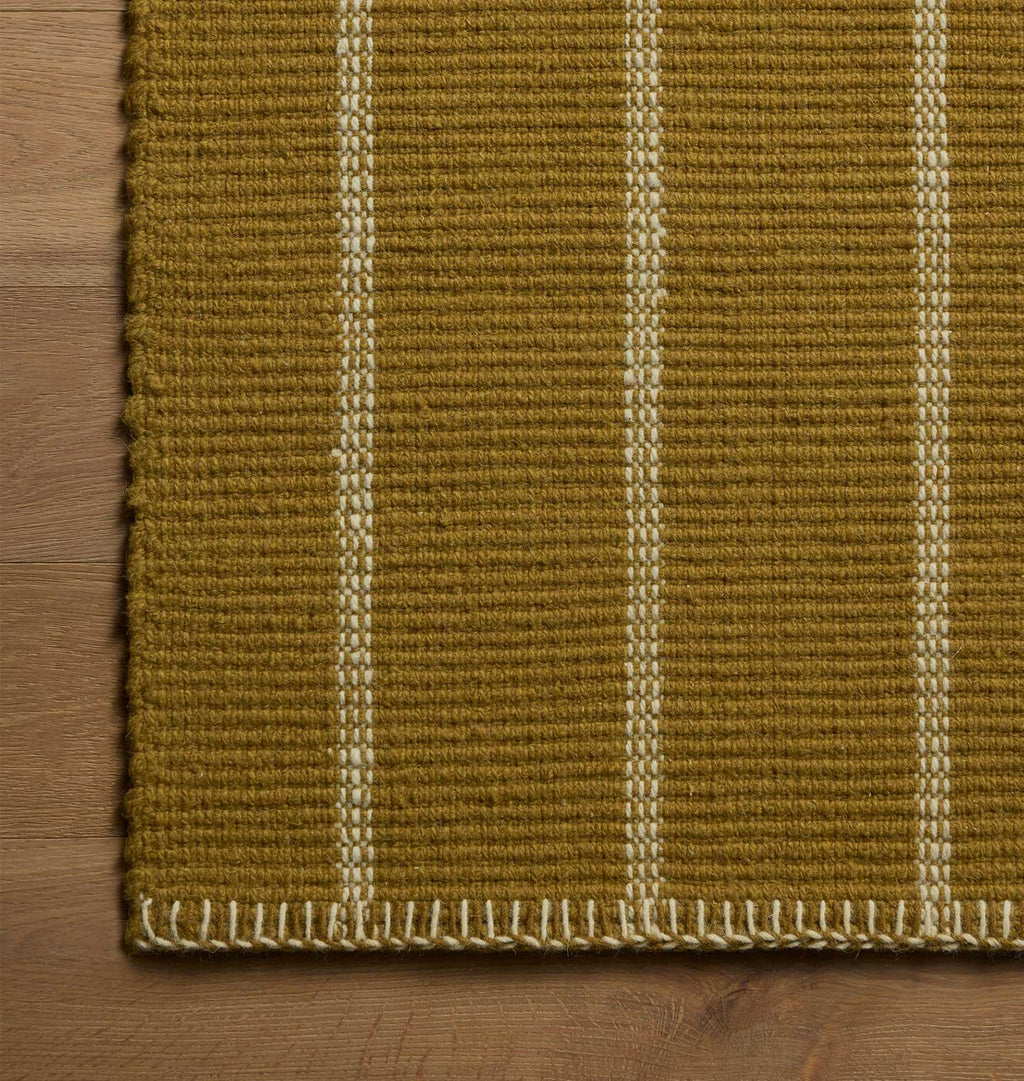 Harlan HLN-01 Ochre / Ivory Area Rug