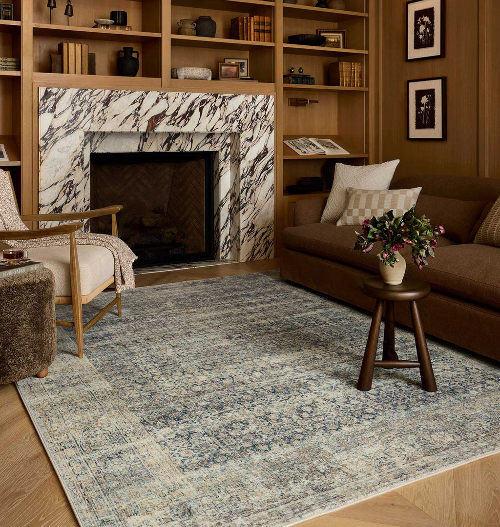 Morgan MOG-07 Blue / Natural Rug