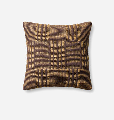 Rosso Bark / Natural 20'' x 20'' Pillow