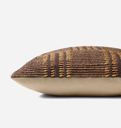Rosso Bark / Natural 20'' x 20'' Pillow