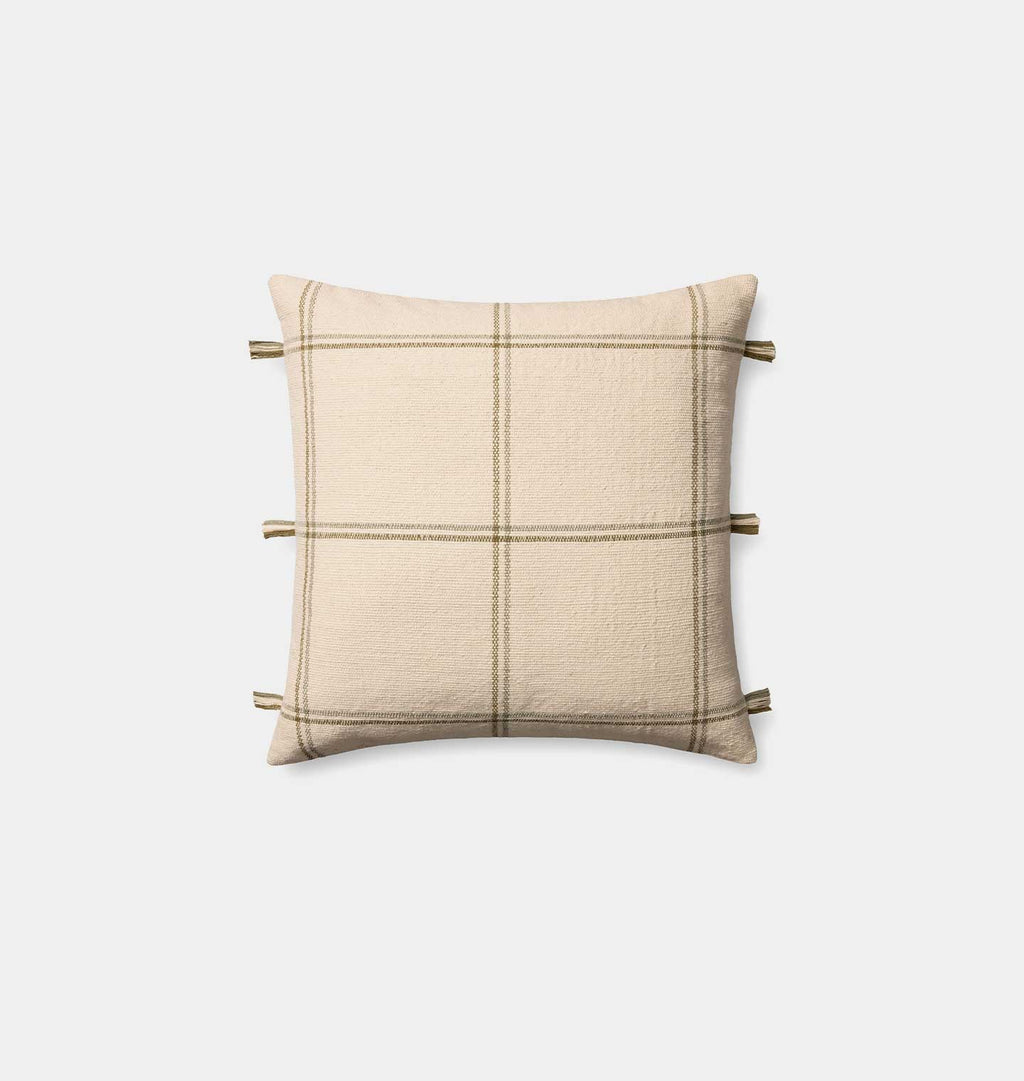 Lainey 24'' x 24'' Pillow Natural Olive