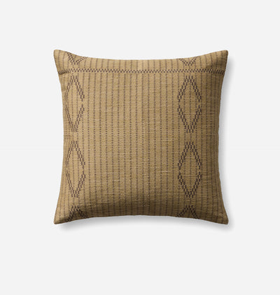 Belleau Natural / Brown 20'' x 20'' Pillow