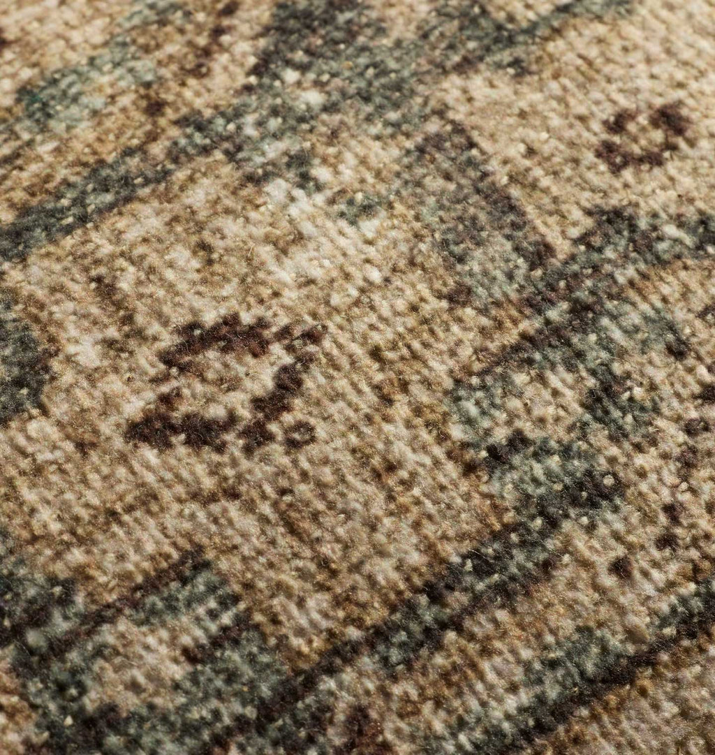 Lombard Blue / Brown Pillow