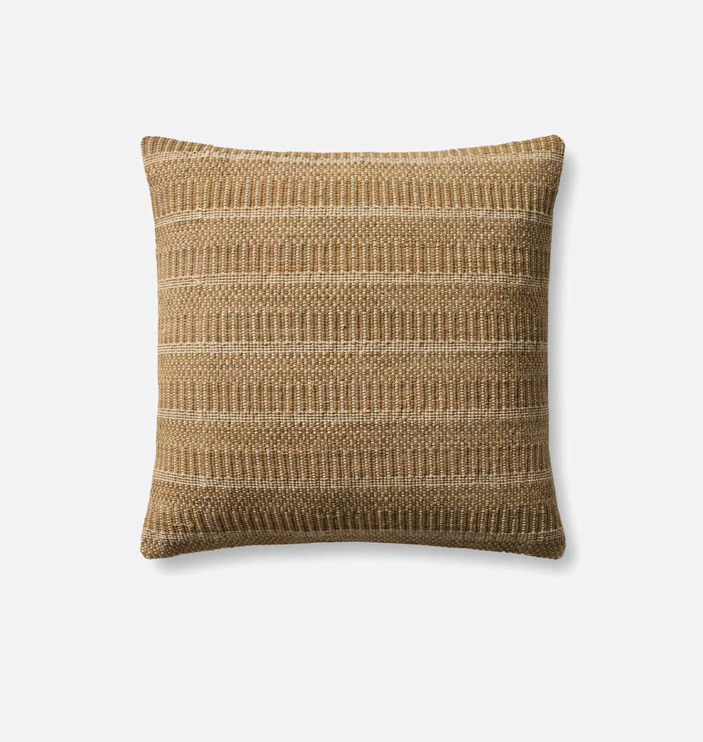 Poppy Tan 18" x 18" Pillow