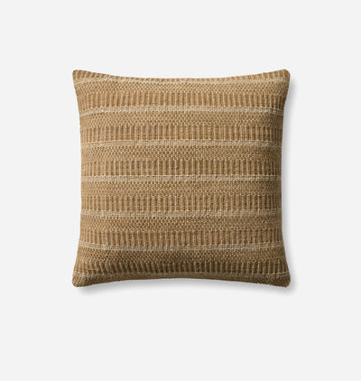 Poppy Tan 18" x 18" Pillow