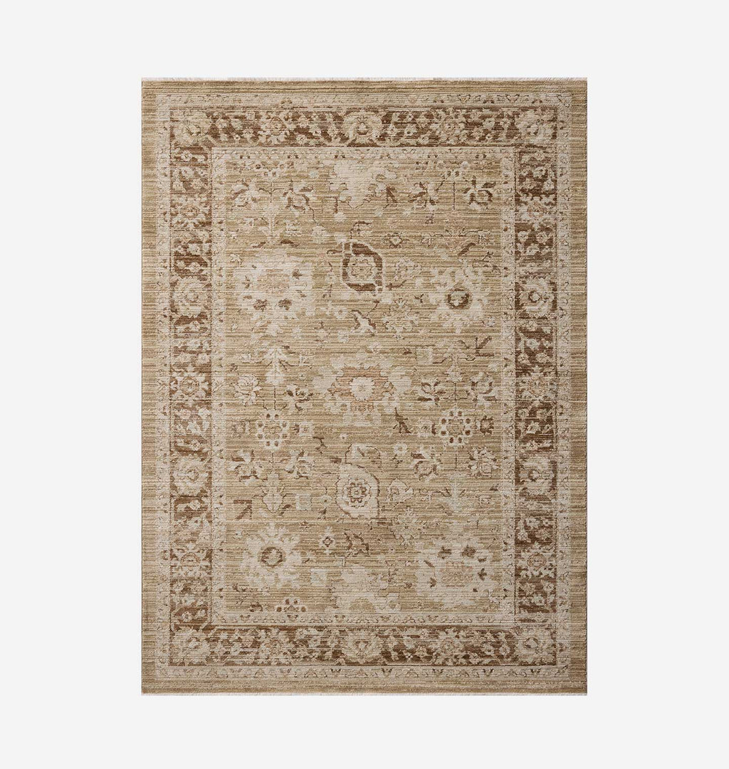 Rutherford RUT-01 Bark / Khaki Rug