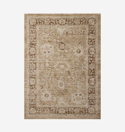 Rutherford RUT-01 Bark / Khaki Rug