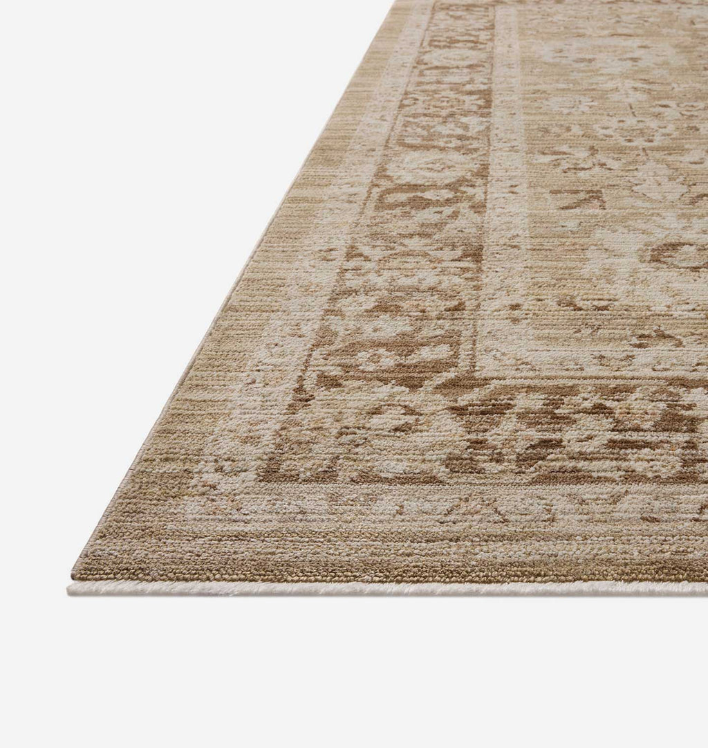 Rutherford RUT-01 Bark / Khaki Rug