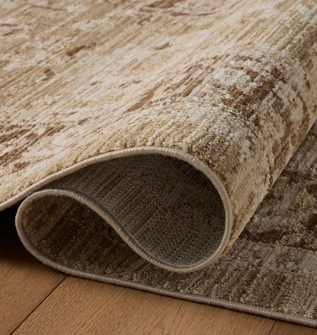 Rutherford RUT-01 Bark / Khaki Rug