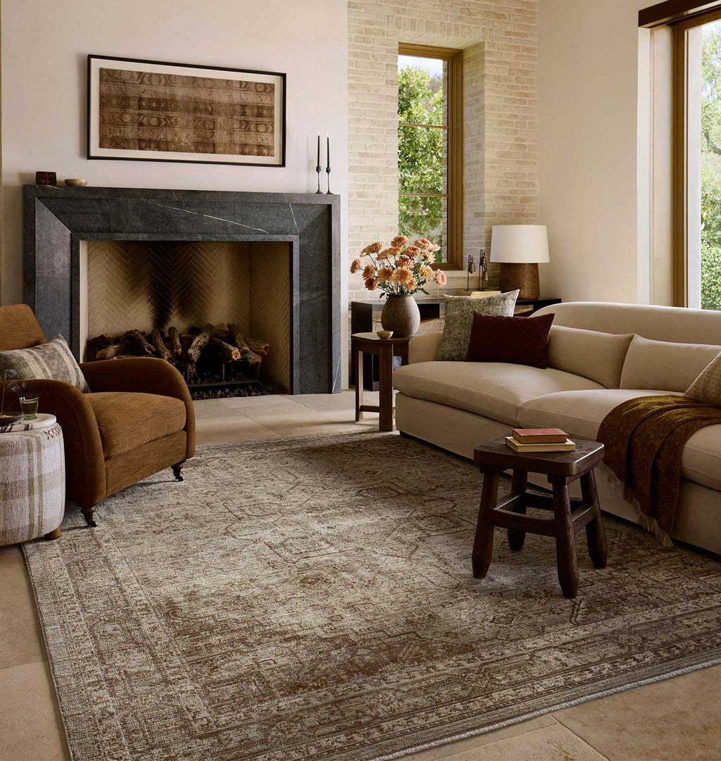 Rutherford RUT-02 Sage / Pebble Rug