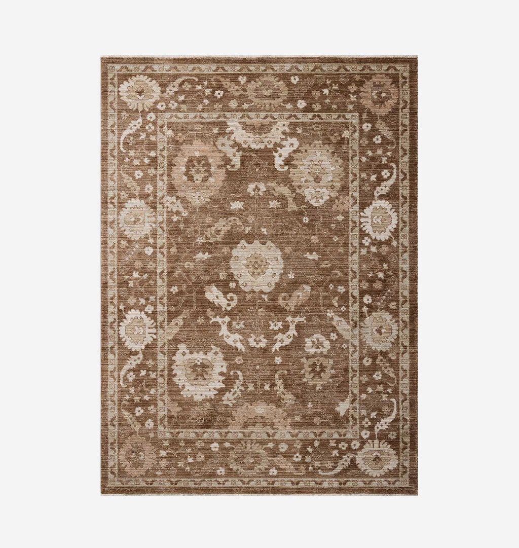Rutherford RUT-03 Bark / Natural Rug