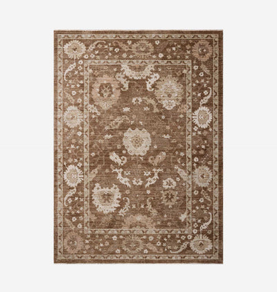 Rutherford RUT-03 Bark / Natural Rug