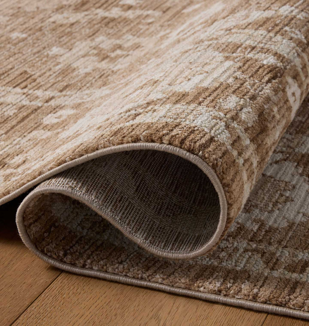 Rutherford RUT-03 Bark / Natural Rug