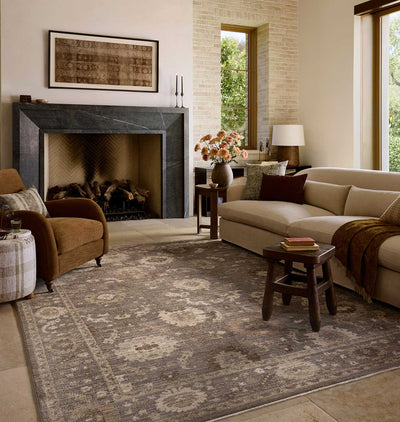 Rutherford RUT-03 Stone / Pebble Rug