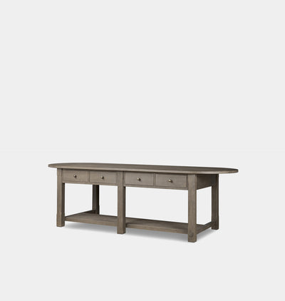 Elise Kitchen Island Hazel Oak