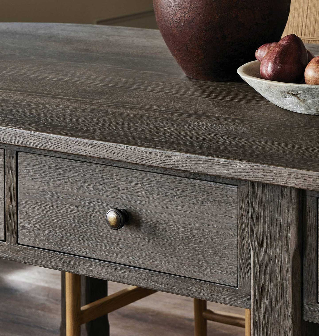 Elise Kitchen Island Hazel Oak
