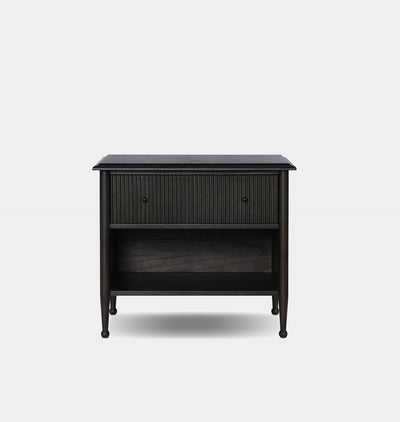 Eloise Nightstand Smoked Black Mindi