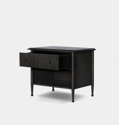 Eloise Nightstand Smoked Black Mindi