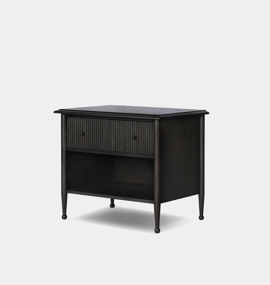 Eloise Nightstand Smoked Black Mindi