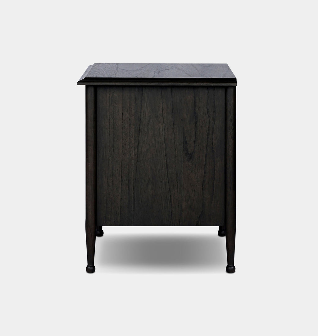 Eloise Nightstand Smoked Black Mindi