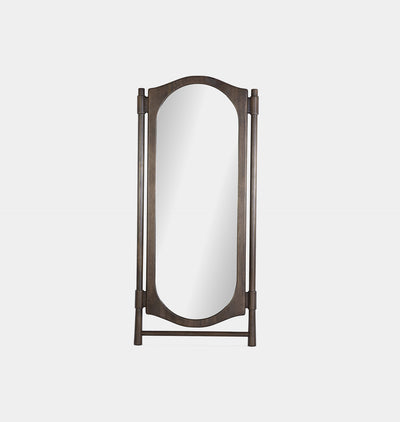 Elowyn Mirror Dark Brown Mango Wood