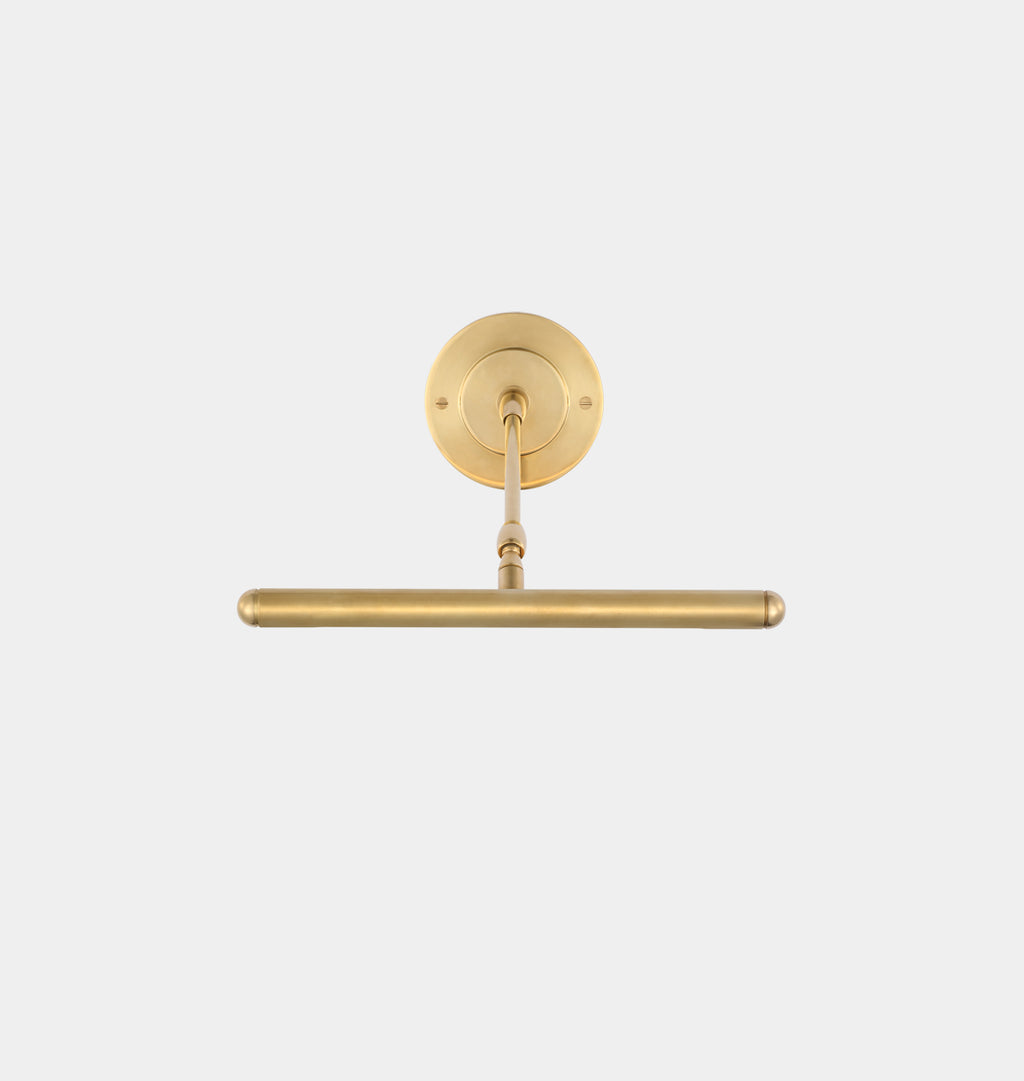 Emery 12" Picture Light Antique Brass