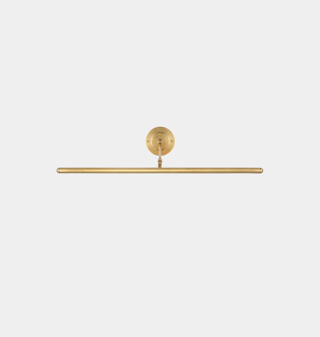 Emery 30" Picture Light Antique Brass