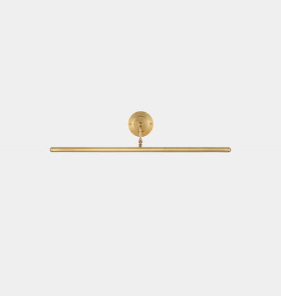 Emery 30" Picture Light Antique Brass