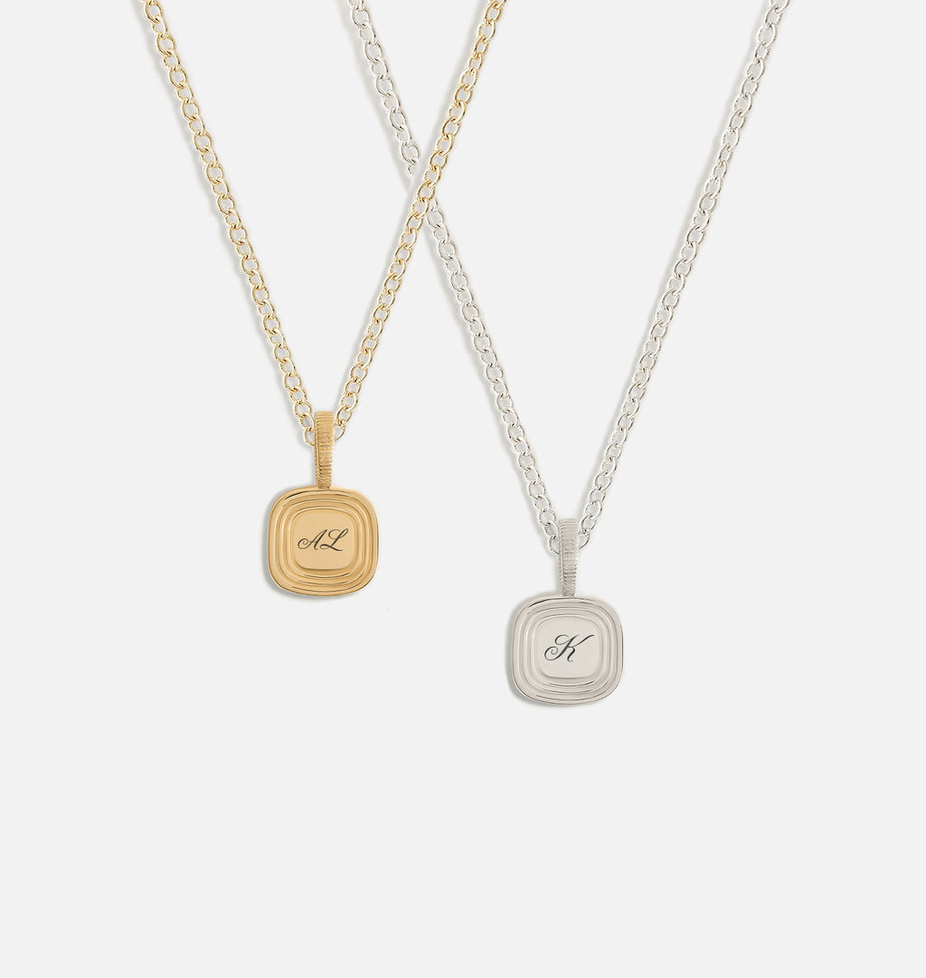 The Estate Necklace Engraved