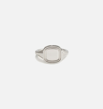 The Estate Signet Ring Silver