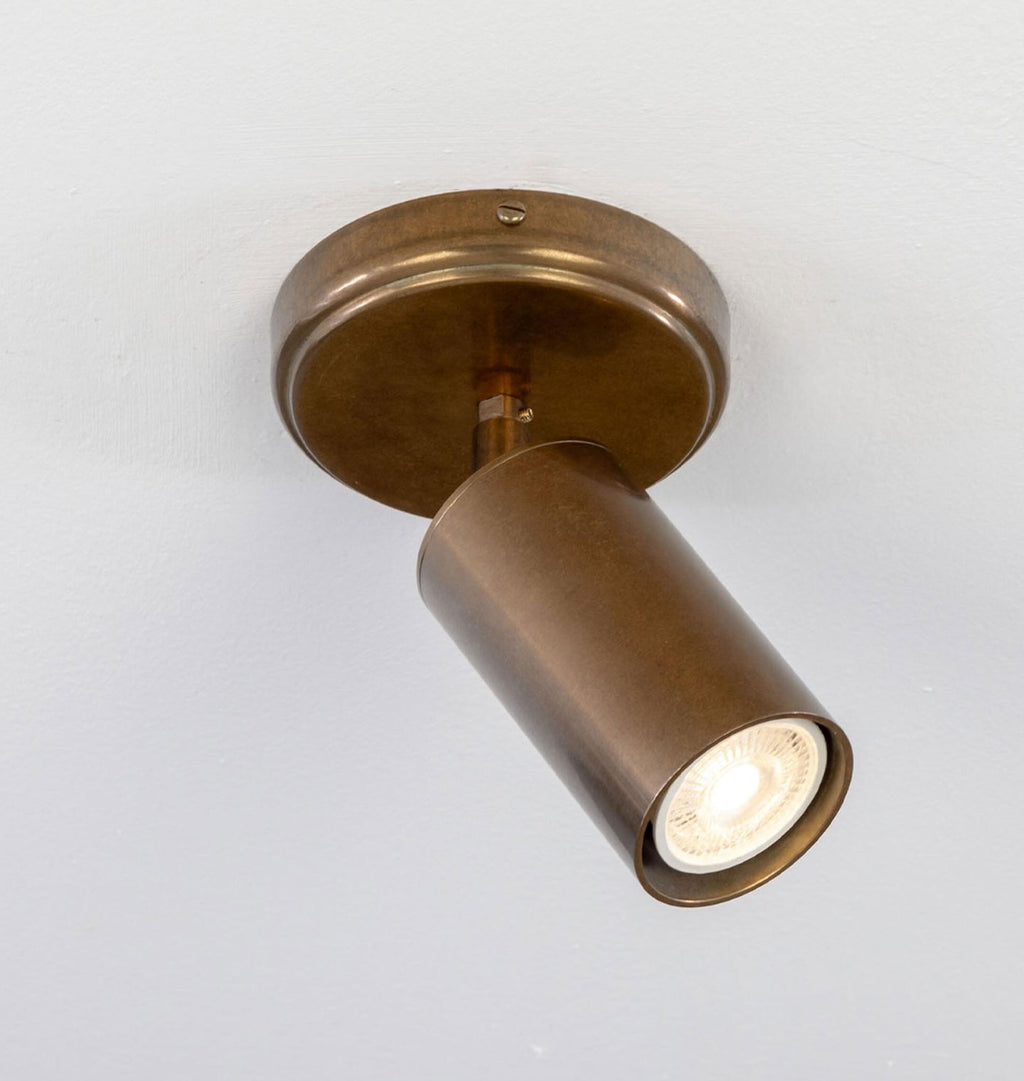 Evanston Ceiling Light Antique Brass