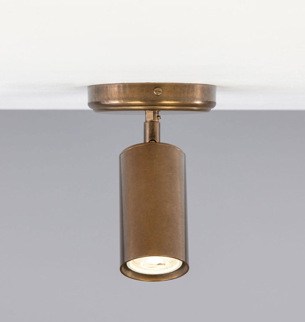Evanston Ceiling Light Antique Brass