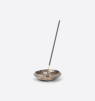 Round Stamped Incense Holder