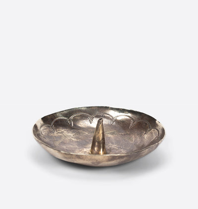 Round Stamped Incense Holder